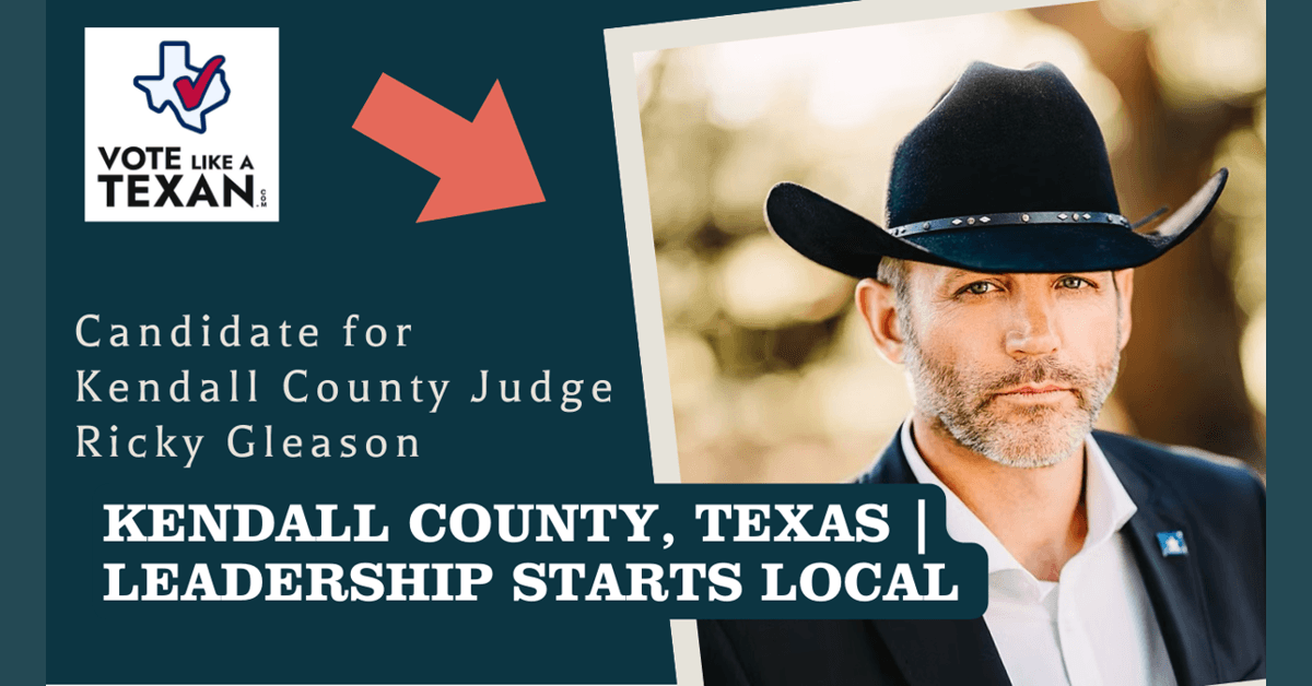 Kendall County Judge Candidate Discusses Collaborative Leadership Amid Hill Country Growth