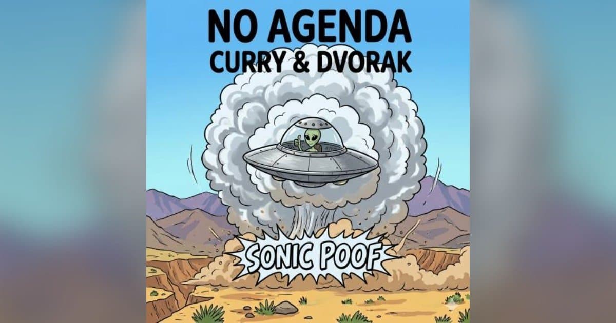 No Agenda Show Episode 'Sonic Thump' Warns of AI Bubble and California Vote Counting Crisis