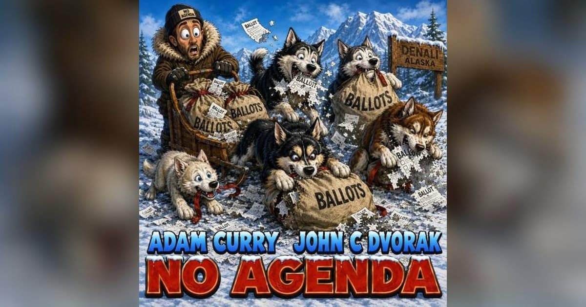 No Agenda Show Dissects Trump's Iran Ceasefire, SpaceX IPO Timing, and Election Integrity Debate