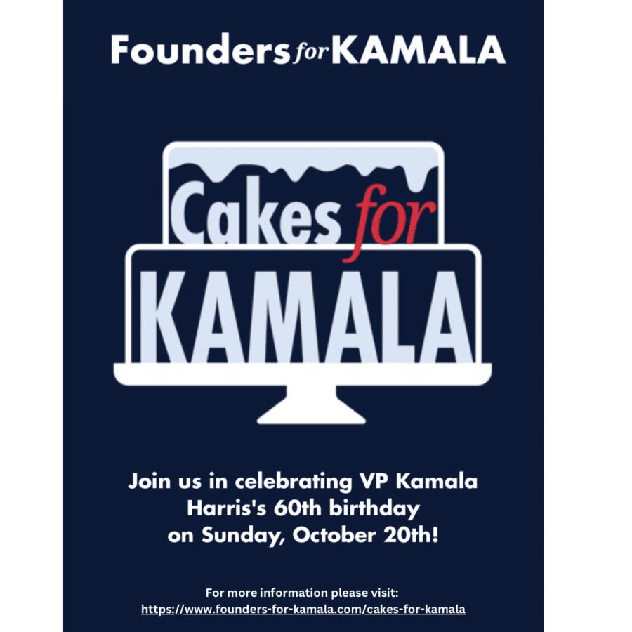 Cakes for Kamala Initiative Blends Birthday Celebration with Political Engagement